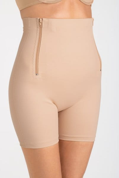 Amoena CuraScar Panty 2-ZIP-BO 45000 nude - Vorderansicht