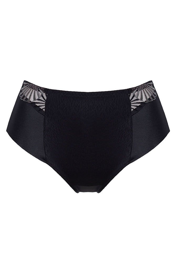 Ulla Miederslip Emily 2210 schwarz - Vorderansicht