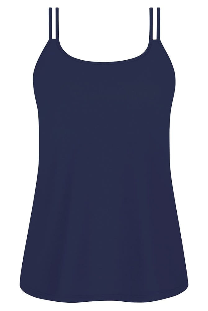 Amoena Prothesen-Top Valletta 45113 dunkelblau - Vorderansicht