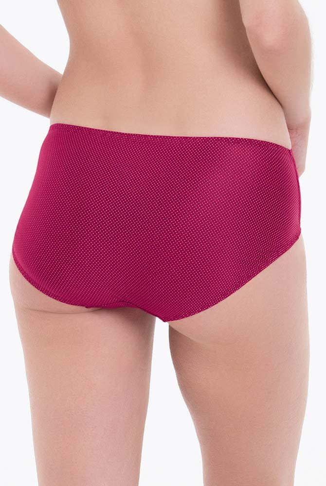 Anita Taillenslip Orely 1382 cherry red - Rückansicht