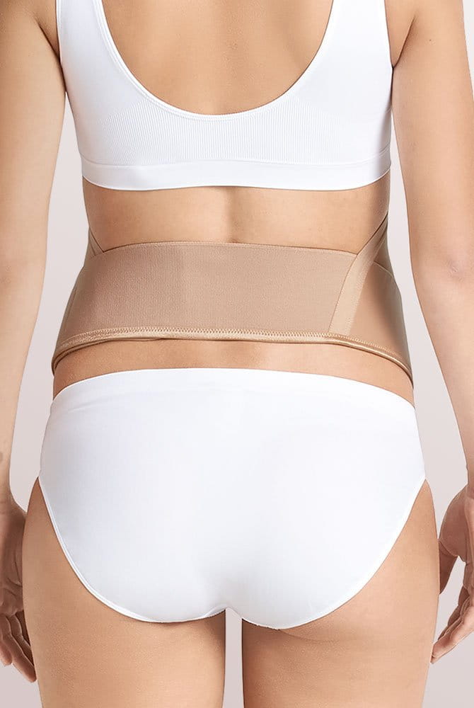 Anita Maternity BabyBelt Schwangerschafts-Gurt 1708 deep sand - Rückansicht