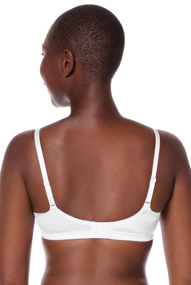 Amoena Prothesen-BH Isabel 2118 weiß - Rückansicht
