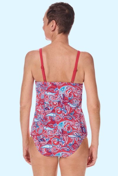 Amoena Prothesen-Tankini-Oberteil Barbados 71774 - Rückansicht