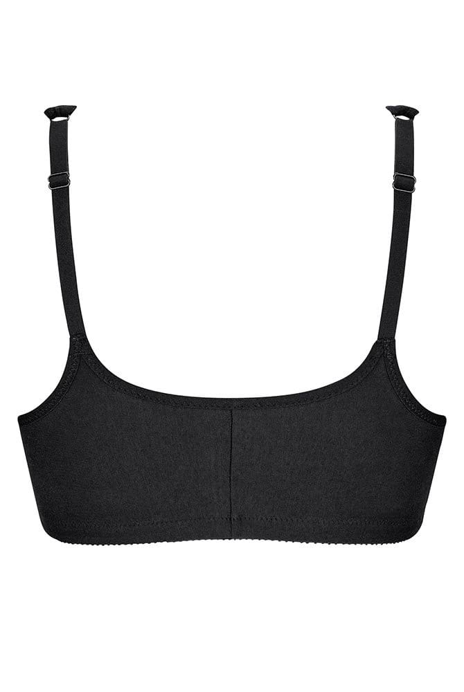 Amoena Prothesen-Soft-BH Fleur 44853 schwarz - Rückansicht