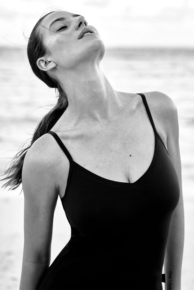 ROSA FAIA perfect suit padded 7704 Badeanzug in schwarz