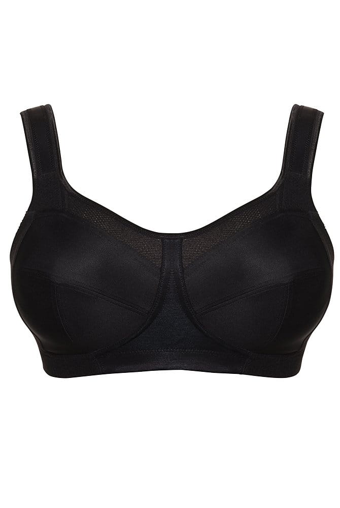 Ulla Sport-BH Kate ohne Bügel 6028 schwarz