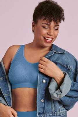 Anita Care Prothesen-Bralette Essential Lace 4700X blue heaven