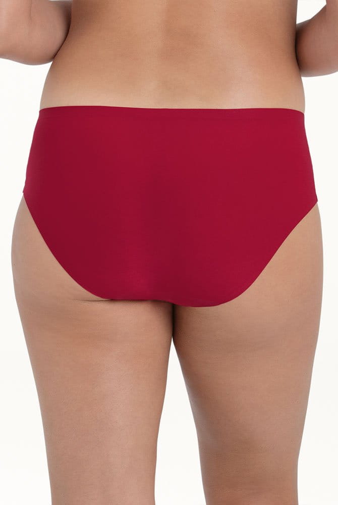 ANITA Slip Essentials Hipster 1342 rot - Rückansicht