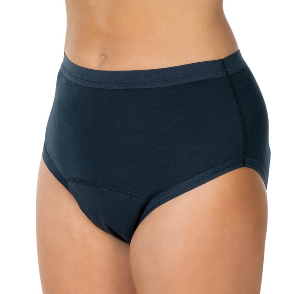 Suprima Bodyguard Slip 1 bei Inkontinenz 1257 marine - seitliche Vorderansicht