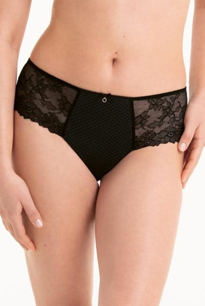 Rosa Faia Shorty Eloise 1394 schwarz - Vorderansicht