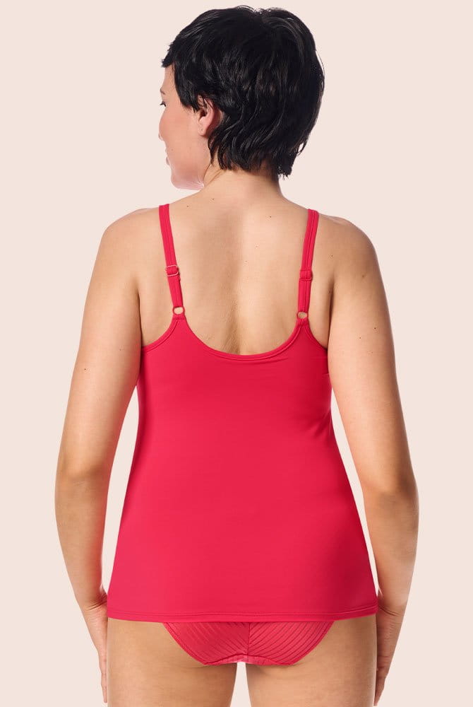 Amoena Prothesen-Top Karolina 45093 hot pink - Rückansicht