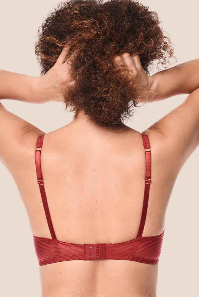 Amoena Prothesen-BH Karolina SBP 45098 lipstick - Rückansicht
