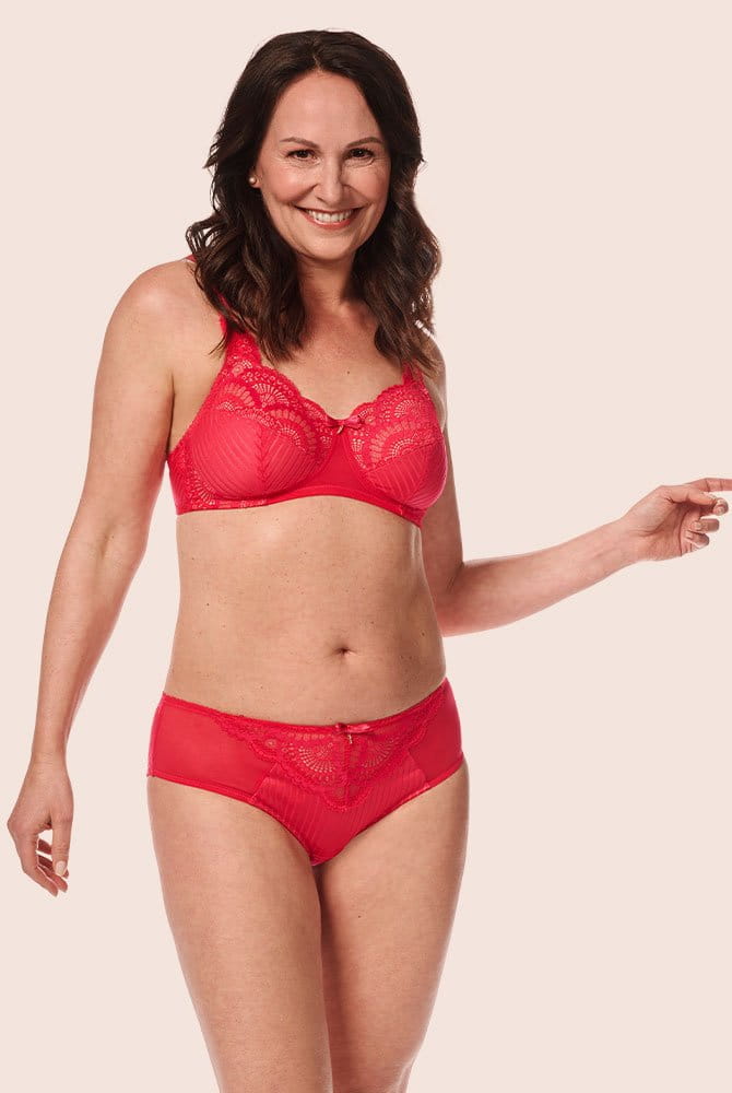 Amoena Prothesen-BH Karolina SB 45084 pink mit Slip (separat erhältlich)