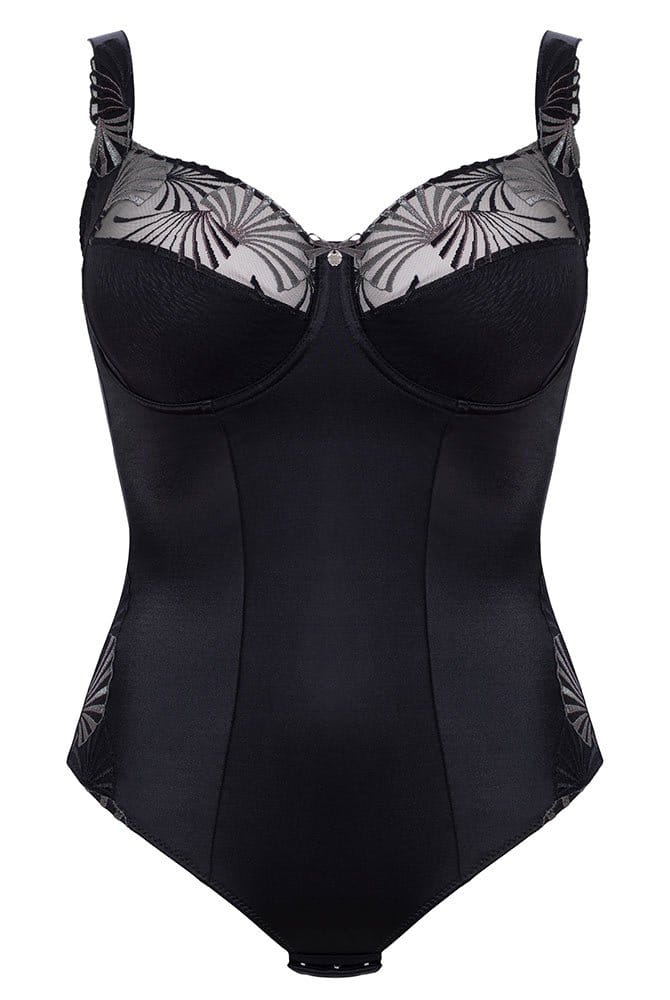 Ulla Bügel-Body Emily 2273 schwarz - Vorderansicht