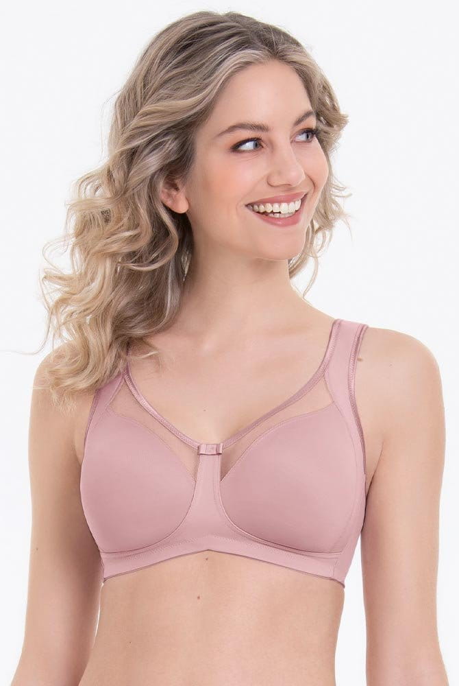 Anita Komfort-BH Clara gemoldet 5859 rosewood - Vorderansicht