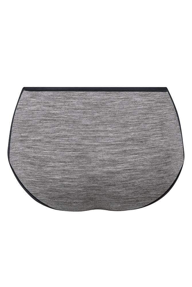 Anita active Sport Panty PanAlp wool High Waist+ 1656 anthrazit/melange - Rückansicht