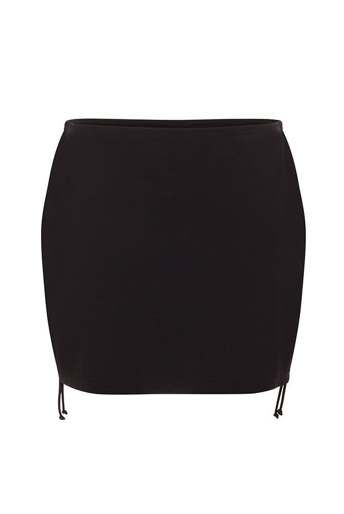 Rosa Faia Bikinihose Kim Bottom 8710-0 schwarz ohne seitliche Raffung