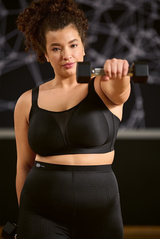 Anita active Sport-BH smart control 5530 in Farbe schwarz
