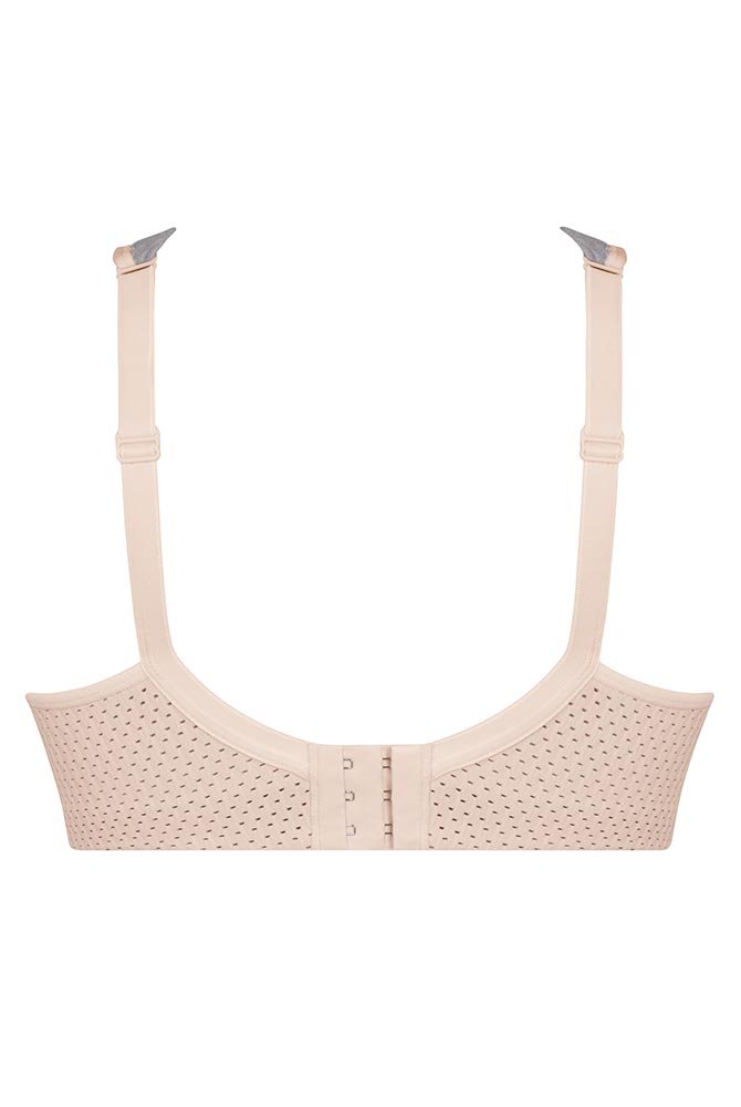 Anita active Sport-BH PanAlp wool 5555 smart rose/melange - Rückansicht