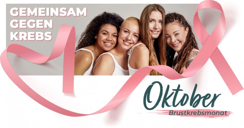 Brustkrebsmonat Oktober - Gemeinsam gegen Krebs