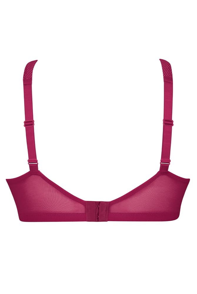 Anita Women's Support Bra – Wire-Free, Comfort Fit In Cherry Red (Size 40C) - View #5