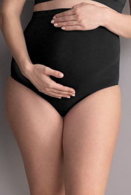 Anita Maternity Seamless Schwangerschafts-Slip 1502 schwarz - Vorderansicht