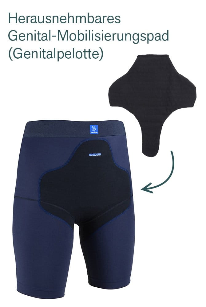 Thuasne Mobiderm Intimate Shorts für Frauen 37360 mit herausnehmbarer Genitalpelotte