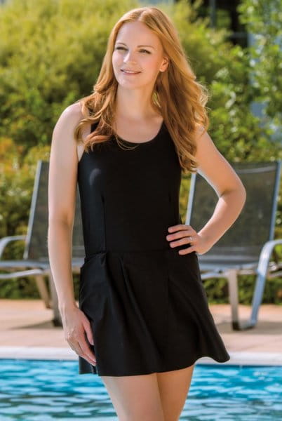 Suprima Inkontinenz-Badeanzug sportlich 1520 schwarz