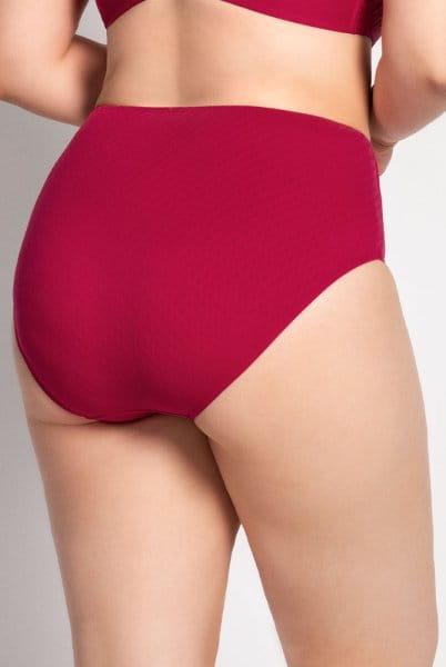 ULLA Hoher Bikini-Slip St. Tropez 9132 brombeer - Rückansicht