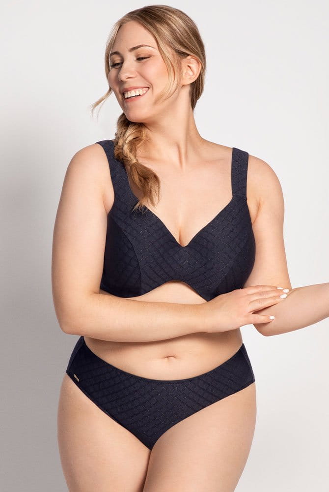 Ulla Bikini-Oberteil Monaco 9823 midnight mit Bikinislip