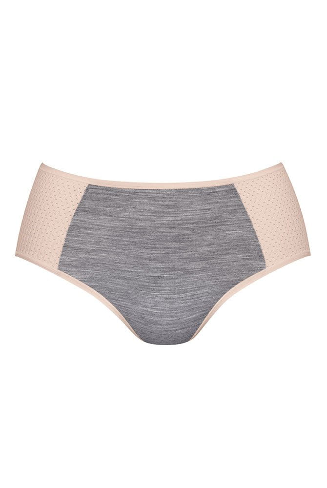 Anita active Sport Panty PanAlp wool High Waist+ 1656 smart rose/melange - Vorderansicht