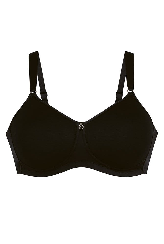 Anita Komfort-BH Claire mit Spacerschale 5834 schwarz - Vorderansicht