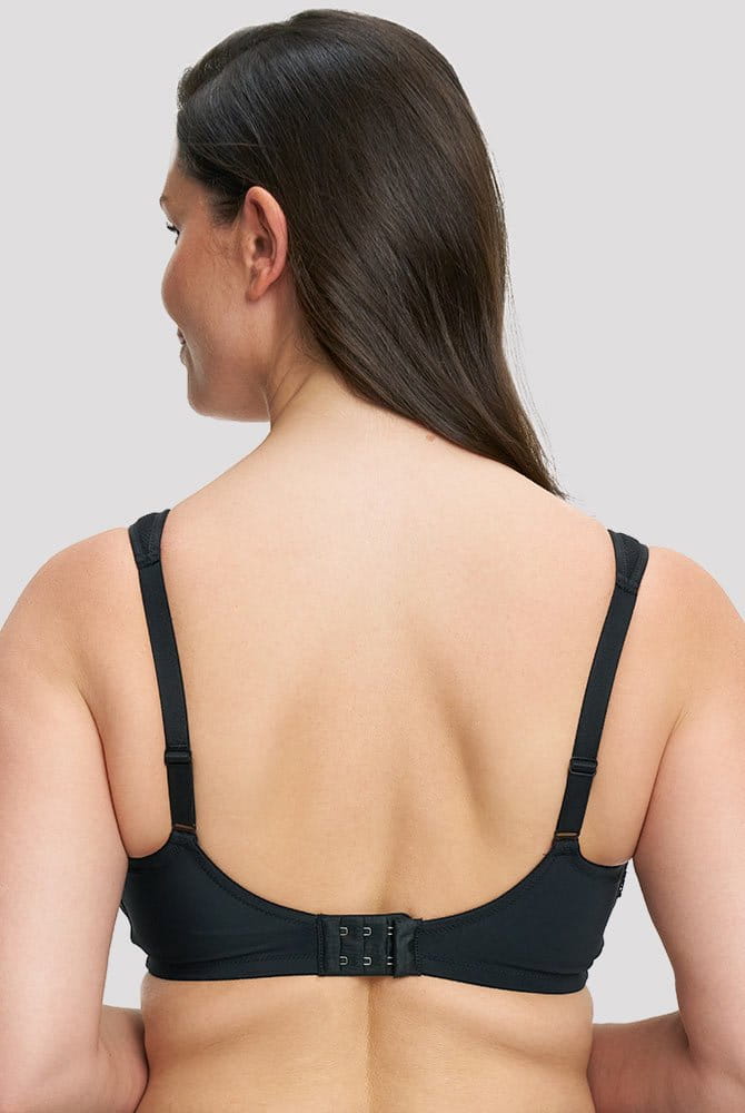 Susa BH Porto Big Cup ohne Bügel 8234 schwarz - Rückansicht