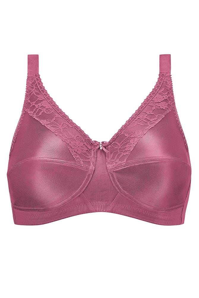 Amoena Prothesen-BH Nancy SB 45100 dark rouge - Vorderansicht