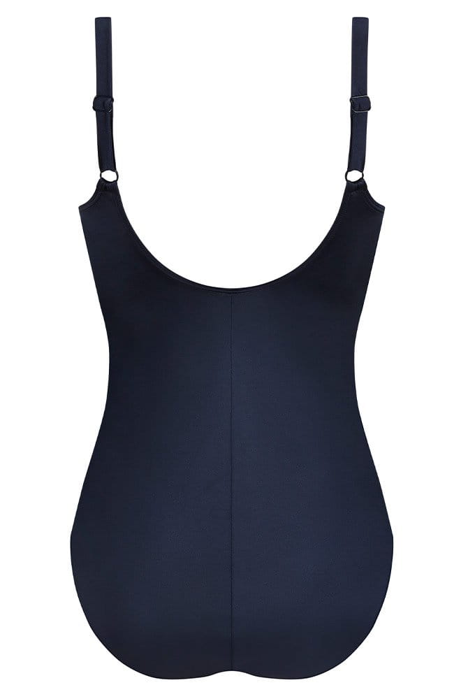 Amoena Prothesen-Badeanzug Lazio HB 71814 dunkelblau - Rückansicht