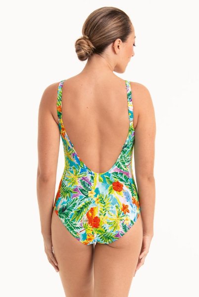 Anita Care Prothesen-Badeanzug Merritt Tropical Life 6290 - Rückansicht ohne Rückensteg