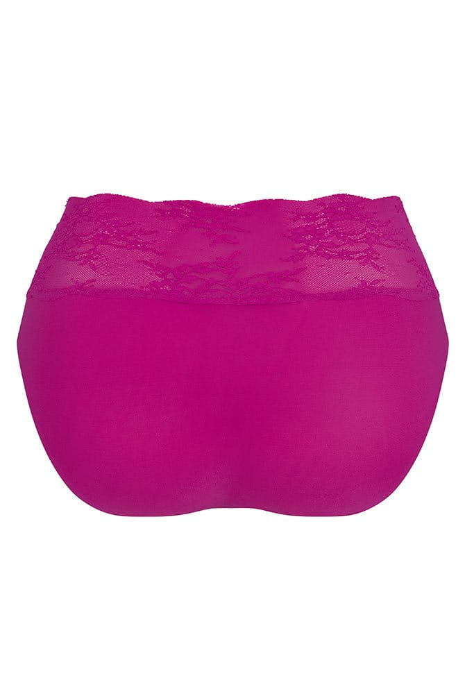 Anita Essential Lace High Waist Slip 1304 in candy pink - Rückansicht