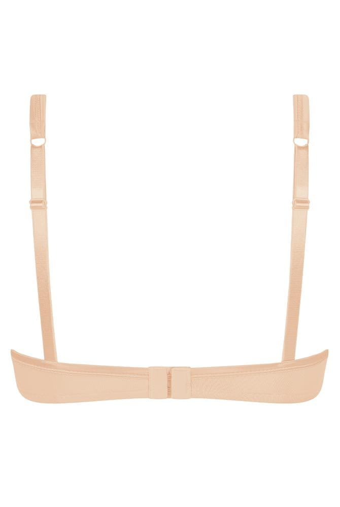 Amoena Prothesen-BH Lara Satin 44214 sand - Rückansicht