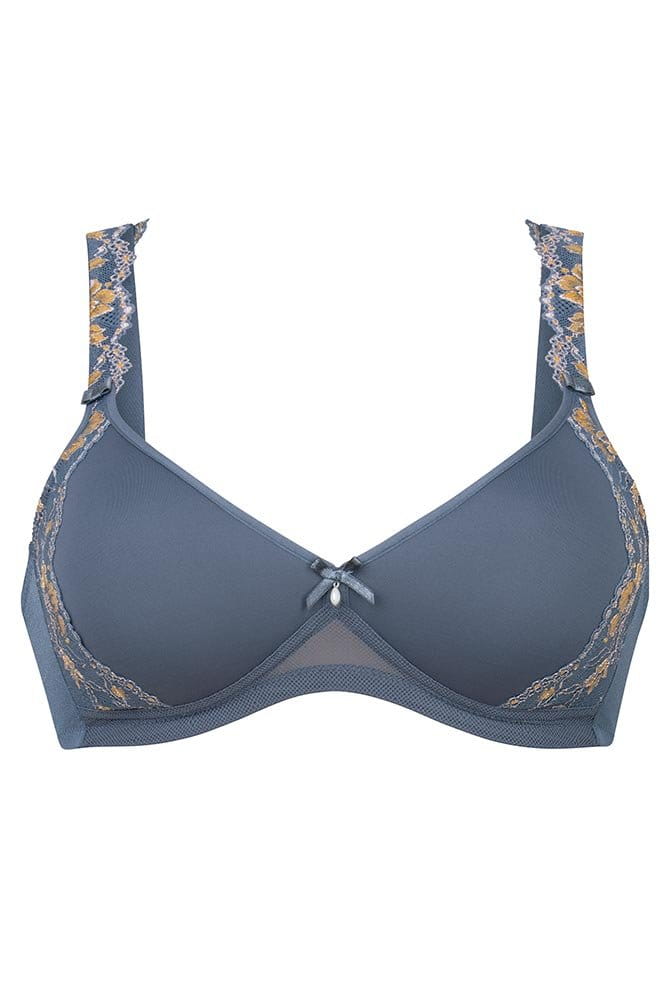 Rosa Faia Soft-BH Colette 5250 sky grey - Vorderansicht
