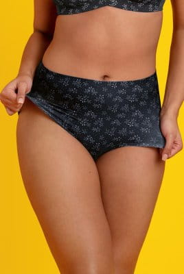 Anita Slip Essential Art High Waist+ 1346 anthrazit