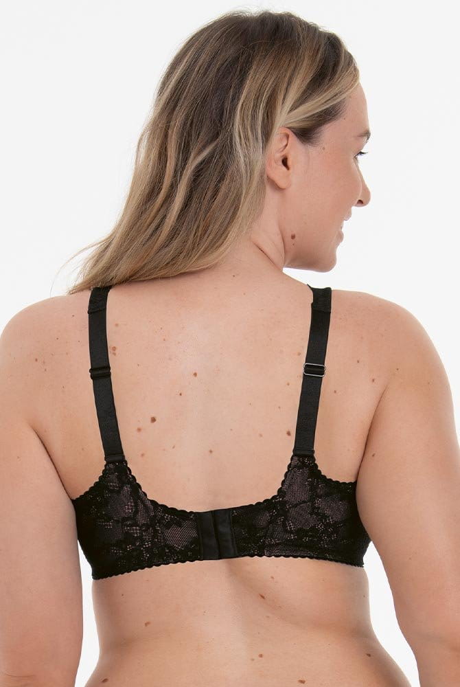 ROSA FAIA Bügel-BH Bobette Full Cup 5289 schwarz - Rückansicht