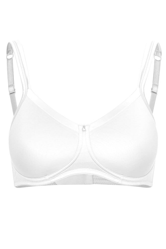 ABC Prothesen-BH Satin Trim 134 weiß