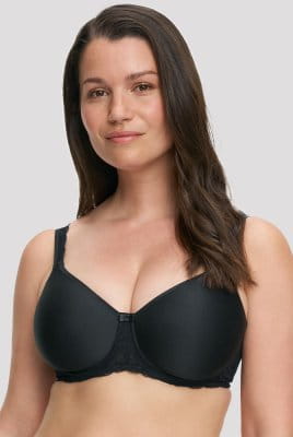 Susa Bügel-BH Porto 8232 schwarz - Vorderansicht