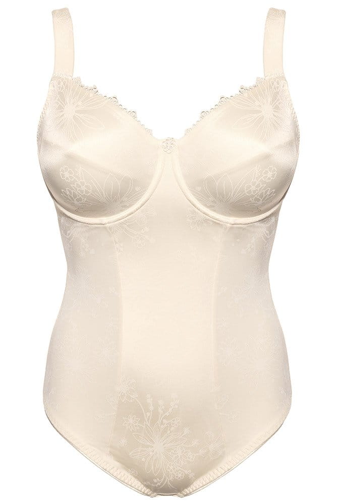 Ulla - Bügel-Body Viola - champagner