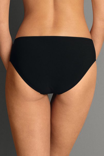 Anita Bikini-Hose Comfort Bottom 8709 schwarz in der Rückansicht