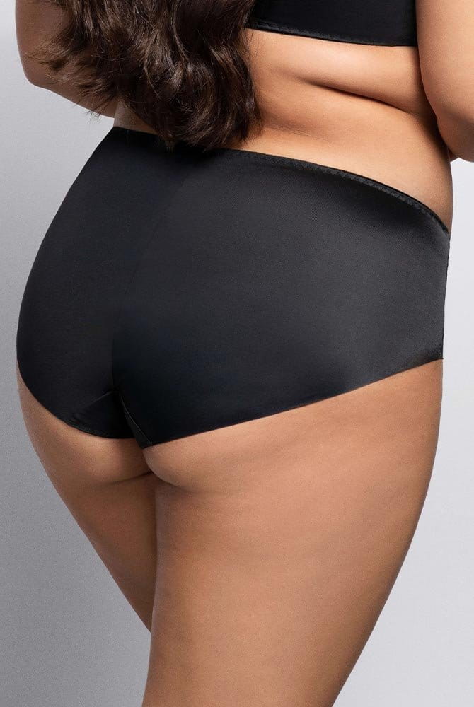 Ulla Miederslip Emily 2210 schwarz - Rückansicht