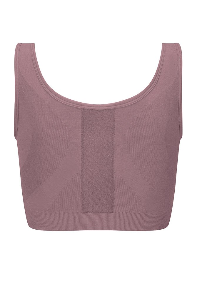 AMOENA Post-OP Kompressions-BH Leyla 45149 dark mauve - Rückansicht