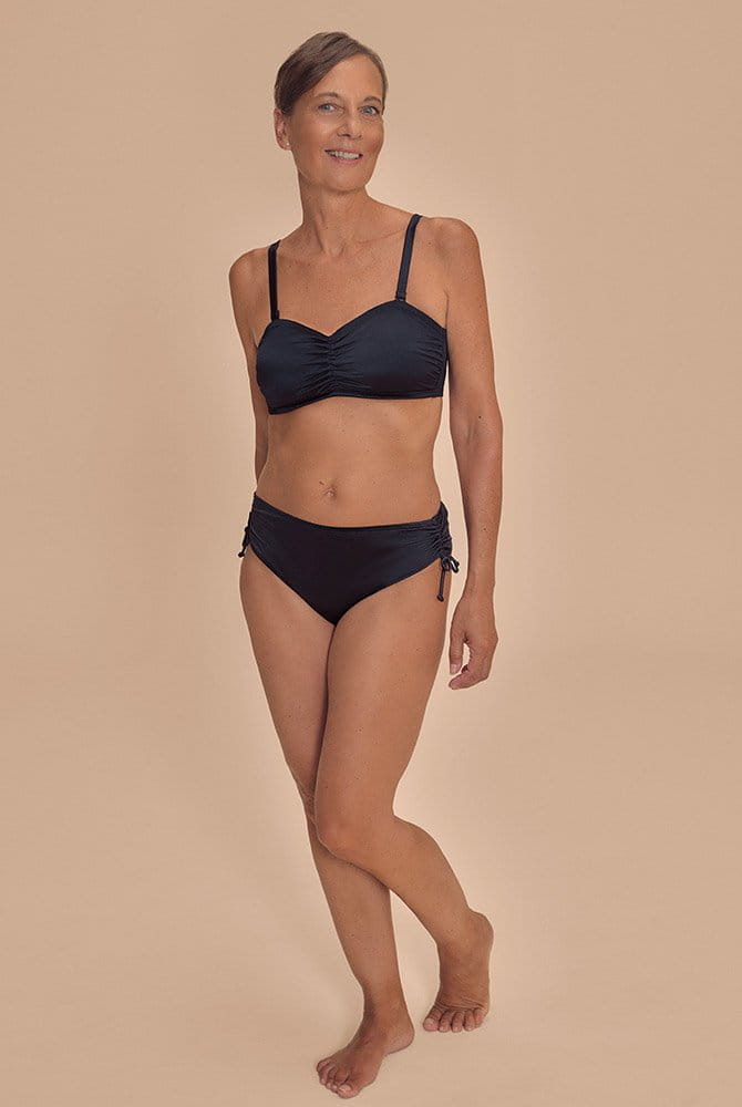 Amoena Bikinihose Lazio MH 17816 dunkelblau mit Prothesen-Bikini-Top (separat erhältlich)