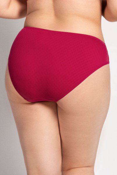 ULLA Bikinihose St. Tropez mit Spange 9133 brombeer - Rückansicht
