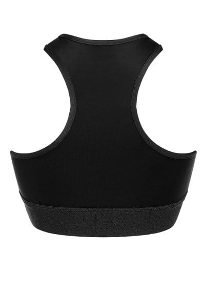 Amoena Zipper Sport-BH 44070 - Schwarz